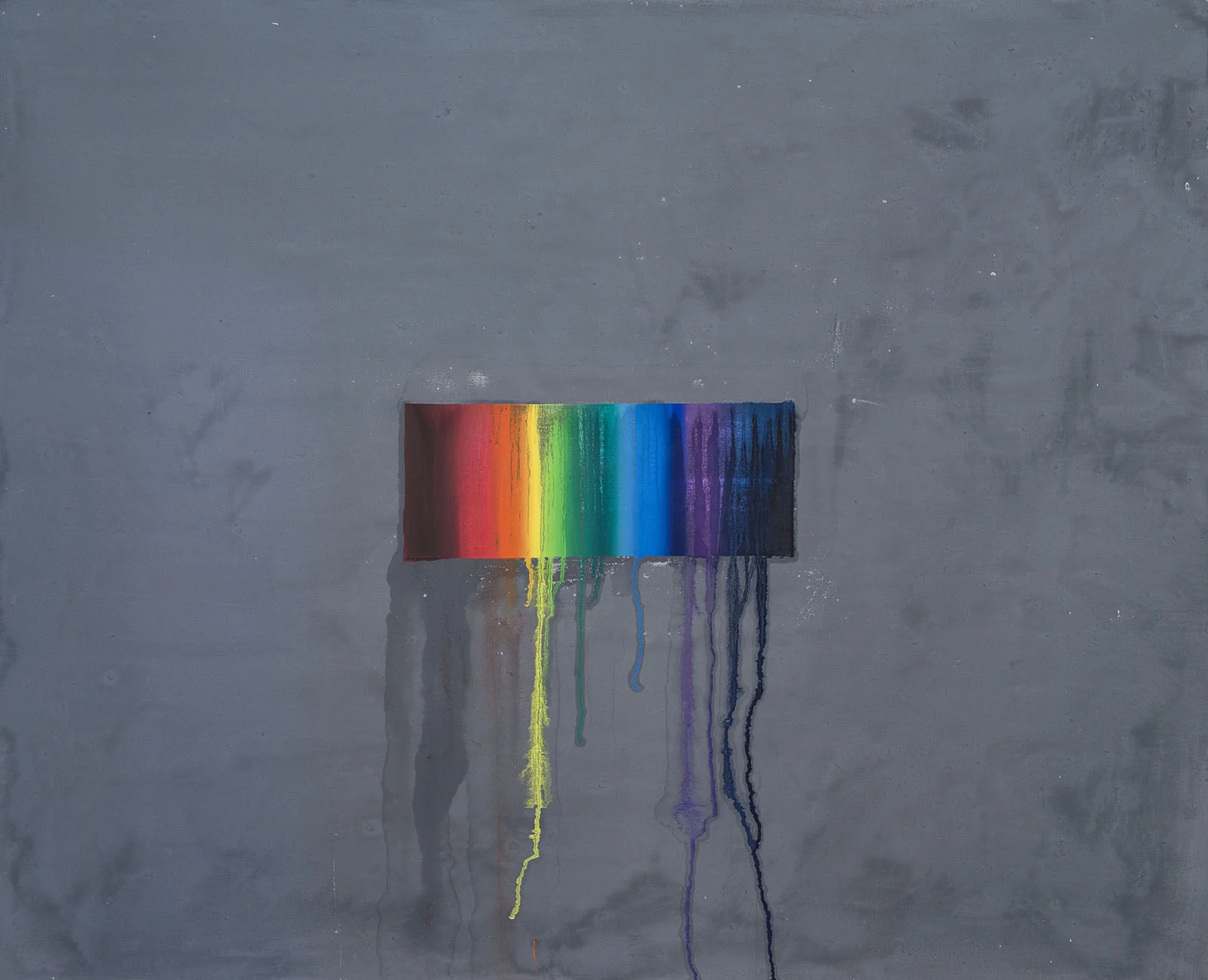 Full Spectrum of the Last 4 Years of Painting. 2016 Oil on Canvas. 48” x 56”