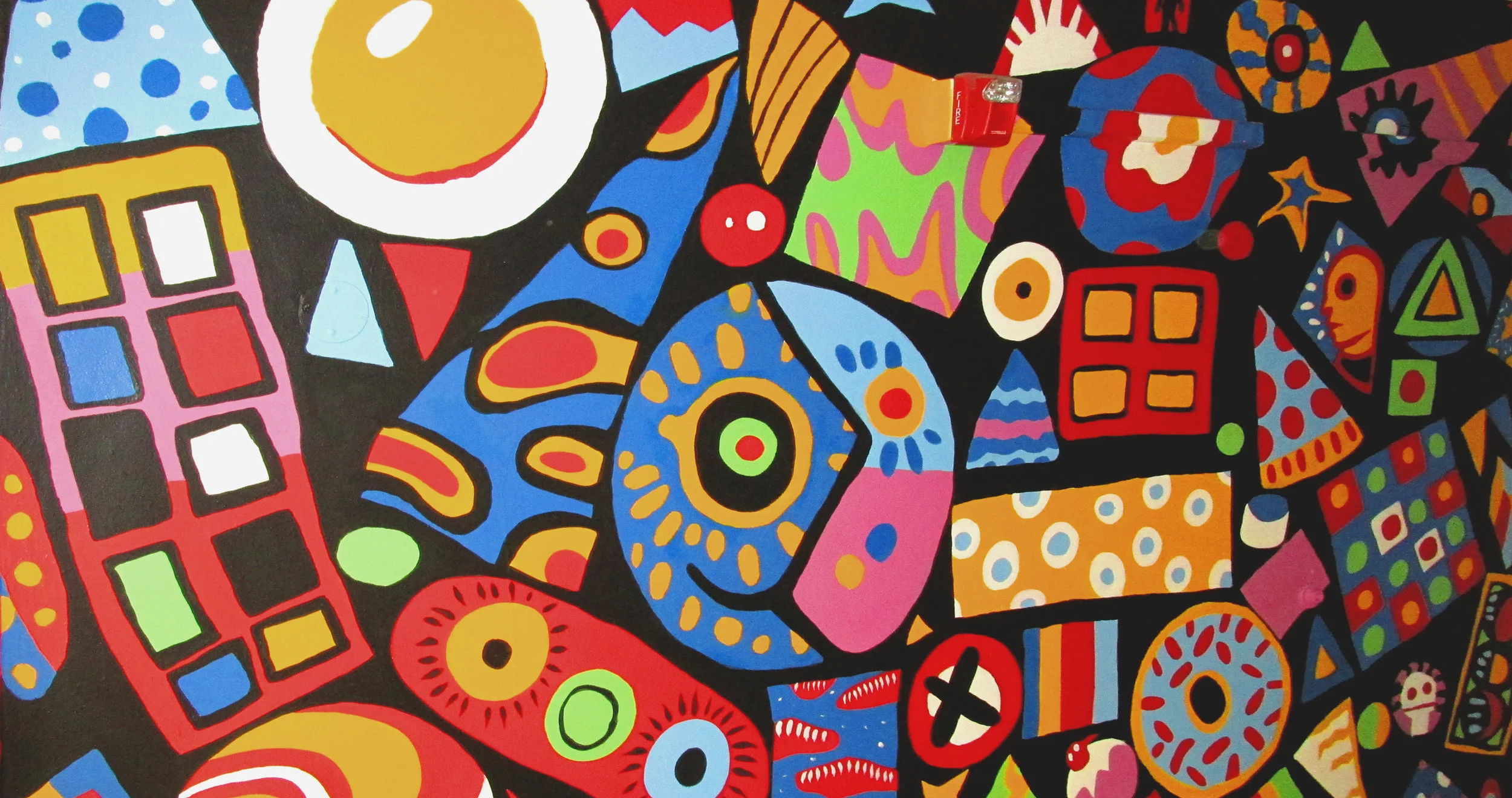 Atoms Mural