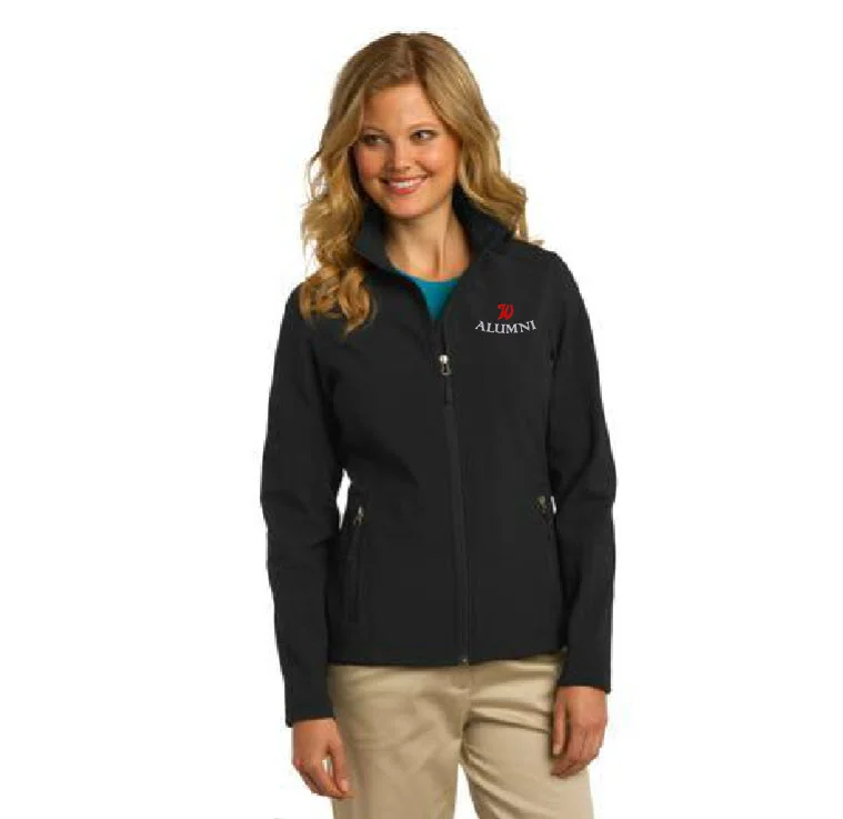 New Womens Core Soft Shell Jacket Port Authority L317 black.jpg