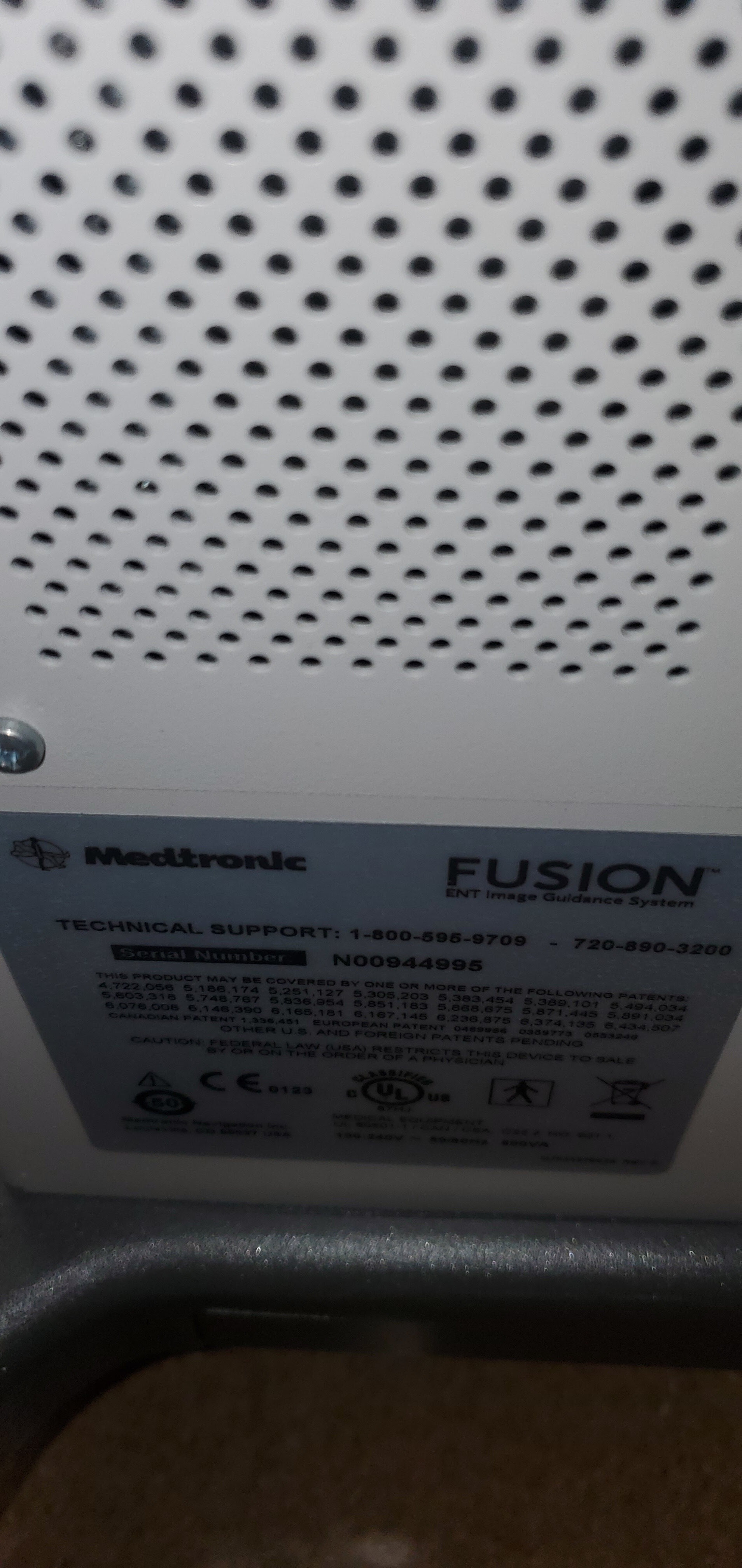 Medtronic Fusion ENT Image Guidance Navigation System