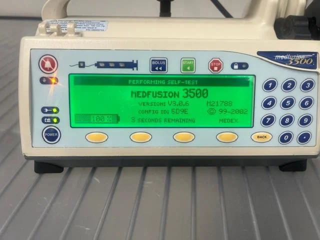 Medfusion 3500 Syringe Pump