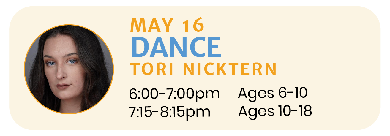 May 16 | DANCE with Tori Nicktern
