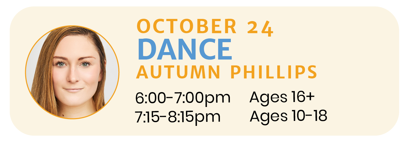 October 24  |  DANCE with Autumn Phillips