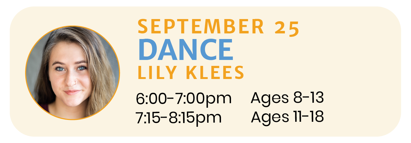 September 25 | DANCE with Lily Klees