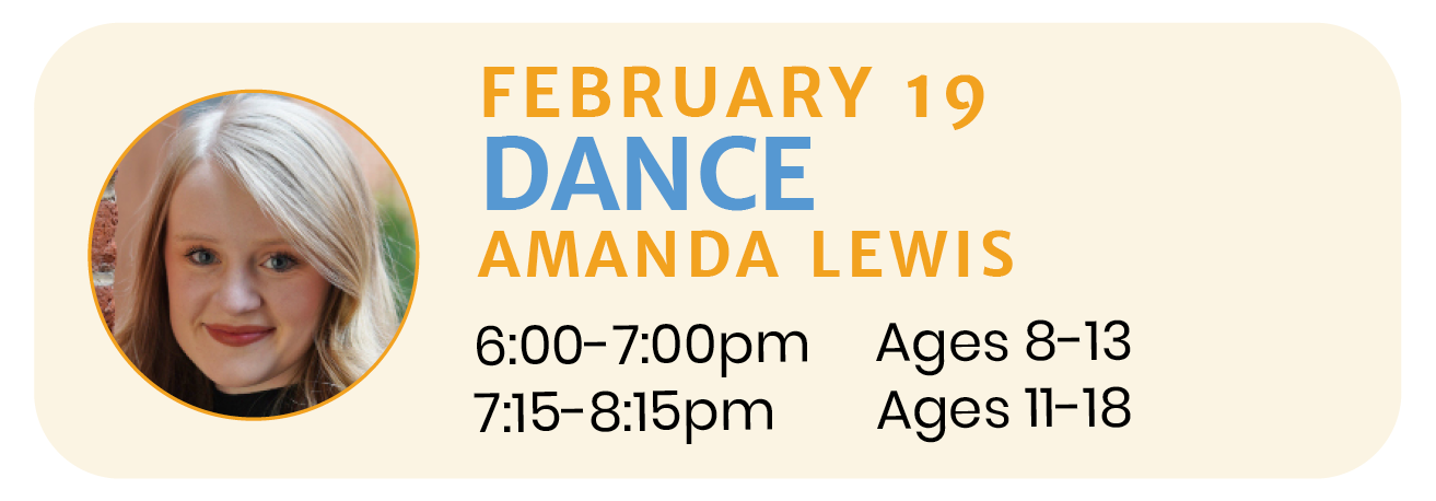 February 19 | DANCE with Amanda Lewis