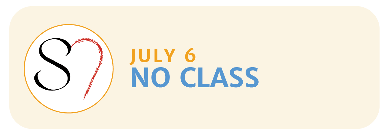 July 6 | NO CLASS
