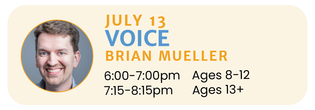 July 13 | VOICE with Brian Mueller