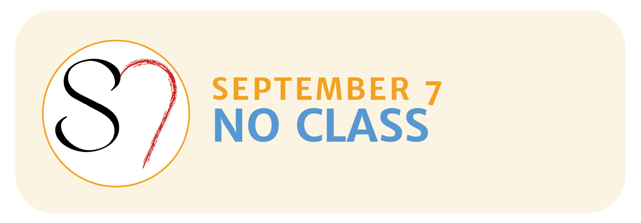 September 7 | NO CLASS