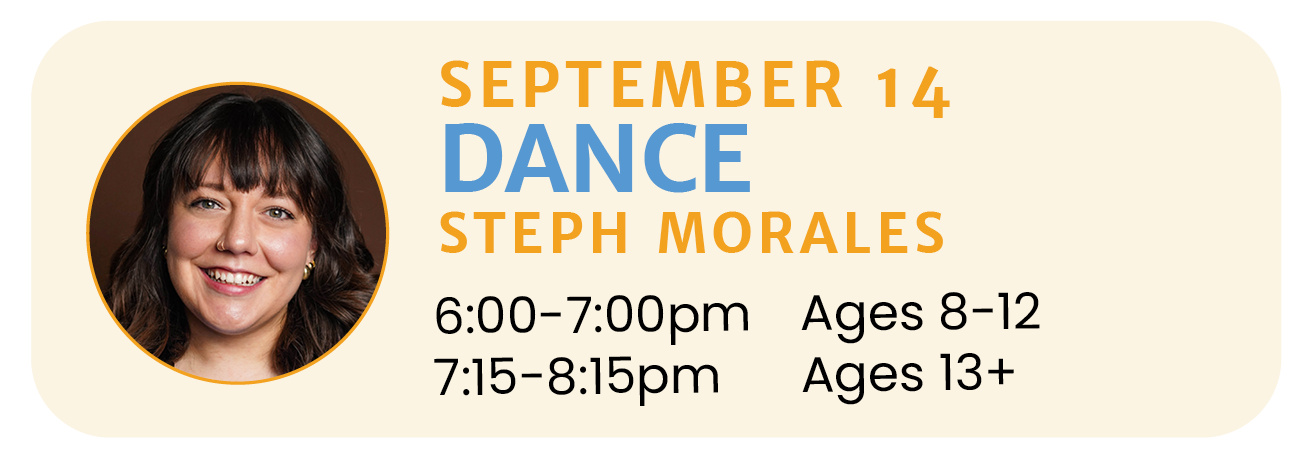 September 14 | DANCE with Steph Morales