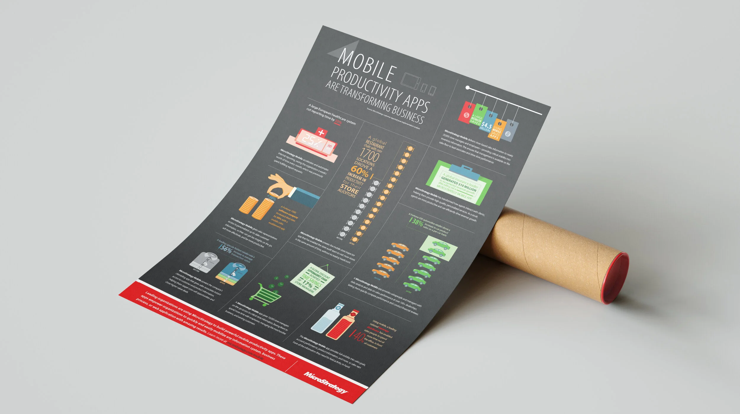 Task Infograph Productivity Apps Infographic