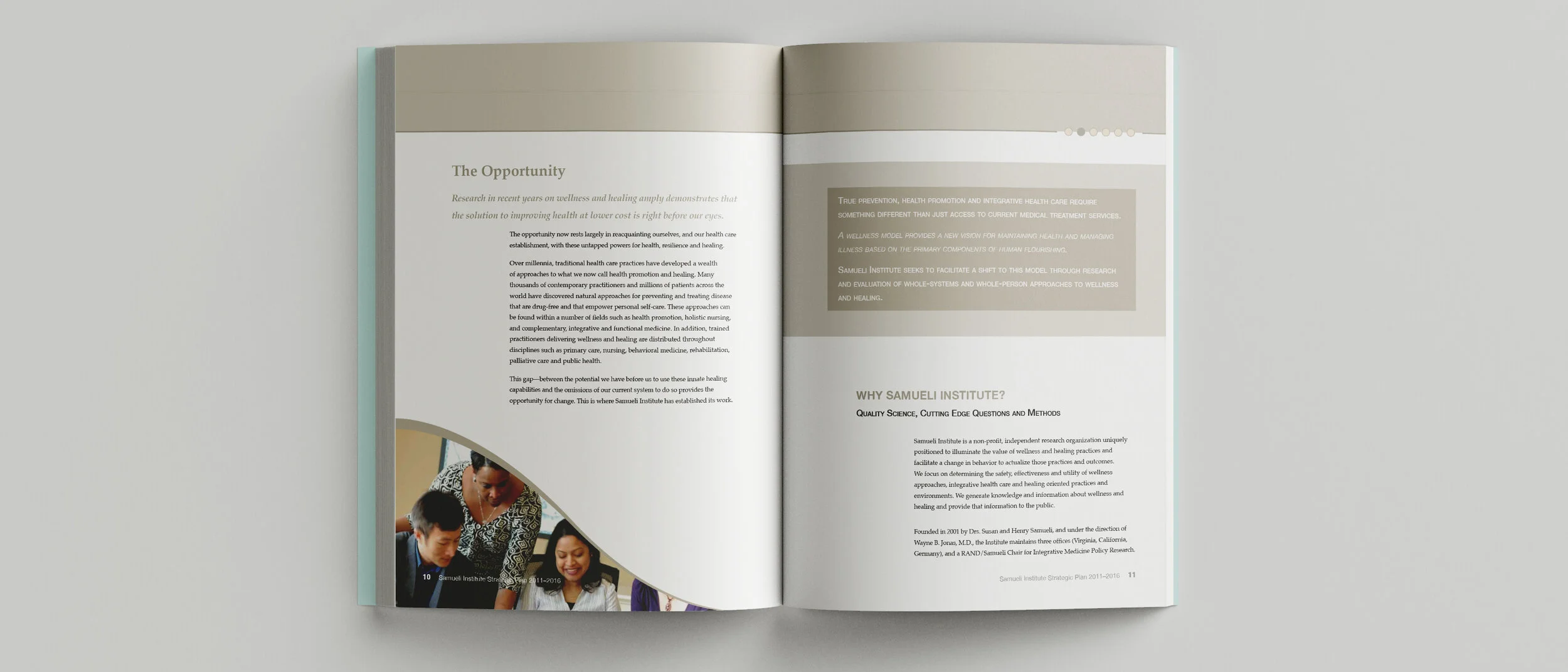 Samueli Institute Strategic Plan 2011-2016