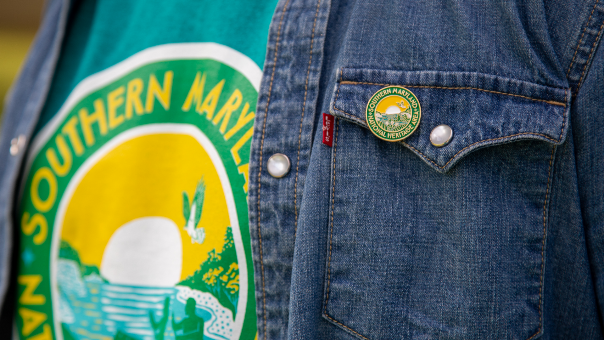 T-shirt and Enamel Pin