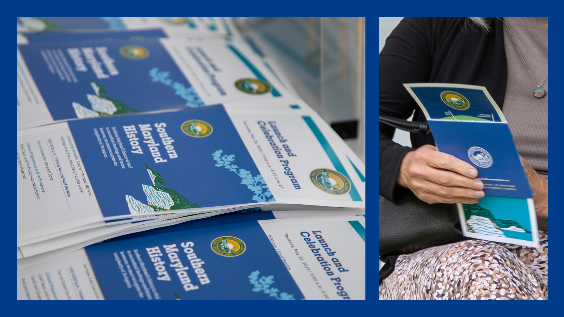 Event Program and Timeline booklet
