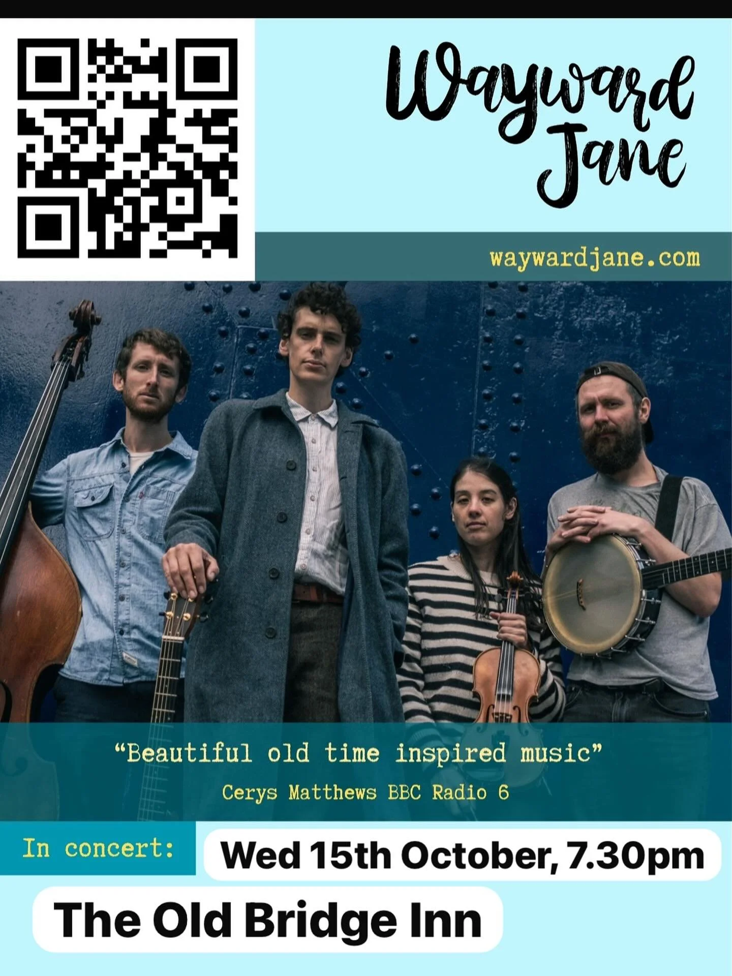The nights are drawing in, the summer crowds have headed home and Autumn is peaking out at us.  We&rsquo;re dimming the lights at OBI, lighting the candles and setting the stage.  Come see @waywardjanemusic for some lovely lovely times. Tickets on ou