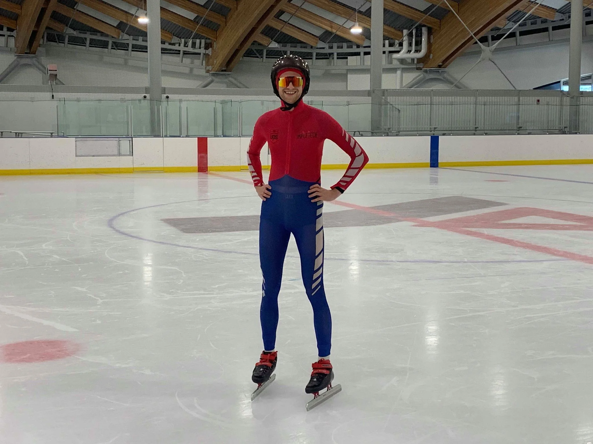 The Active Interns Speed Skating Sport Calgary