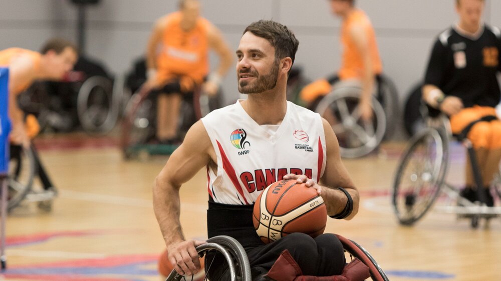 Chad Jassman (Photo: Wheelchair Basketball Canada)