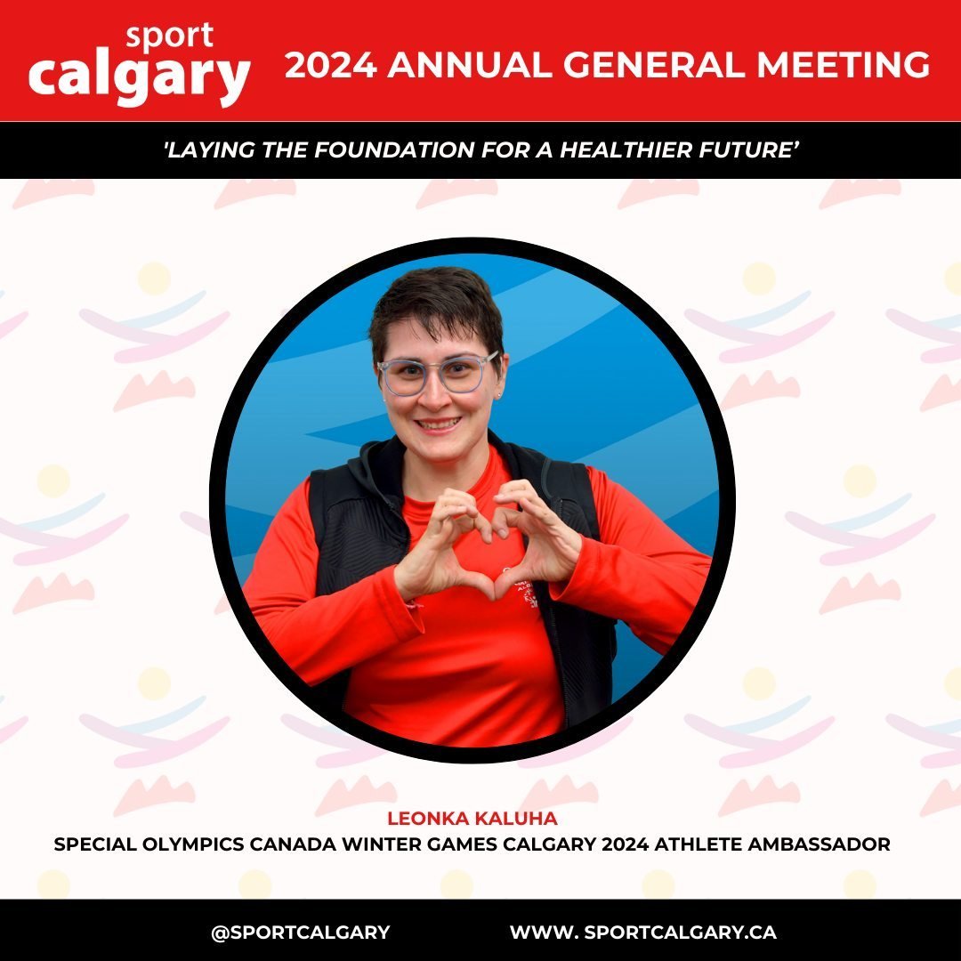 Join us at Vecova on April 24th for Sport Calgary's Annual General Meeting, where we'll explore the theme &quot;Laying The Foundation For A Healthier Future.&quot; Throughout the week, we'll be introducing you to some of our esteemed panelists for th