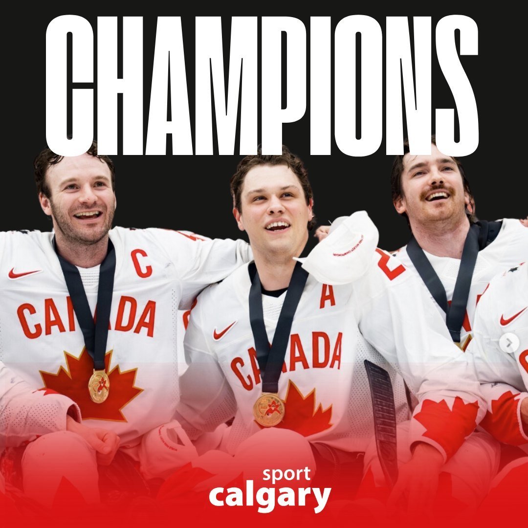 Sport Calgary would like to congratulate @HockeyCanada's Canadian Men's Para Ice Hockey Team for clinching the Gold in a spectacular showdown against the USA at @Winsport yesterday!
