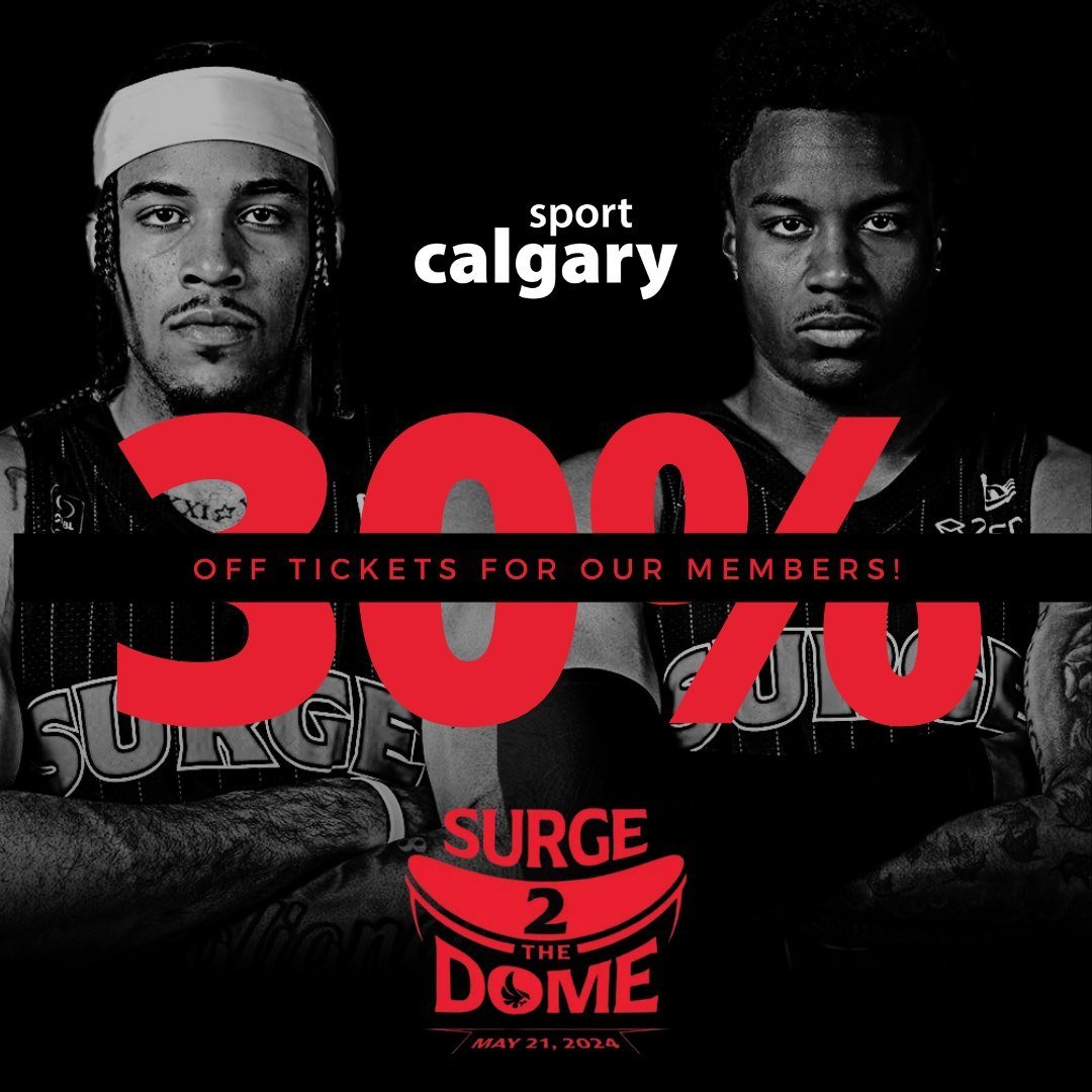 GET YOUR SURGE 2 THE DOME TICKETS TODAY!

Thank you for being a valued member of Sport Calgary! As a token of our appreciation, we have teamed up with the Calgary Surge to offer you a discount on tickets to their highly anticipated Season Opener at t