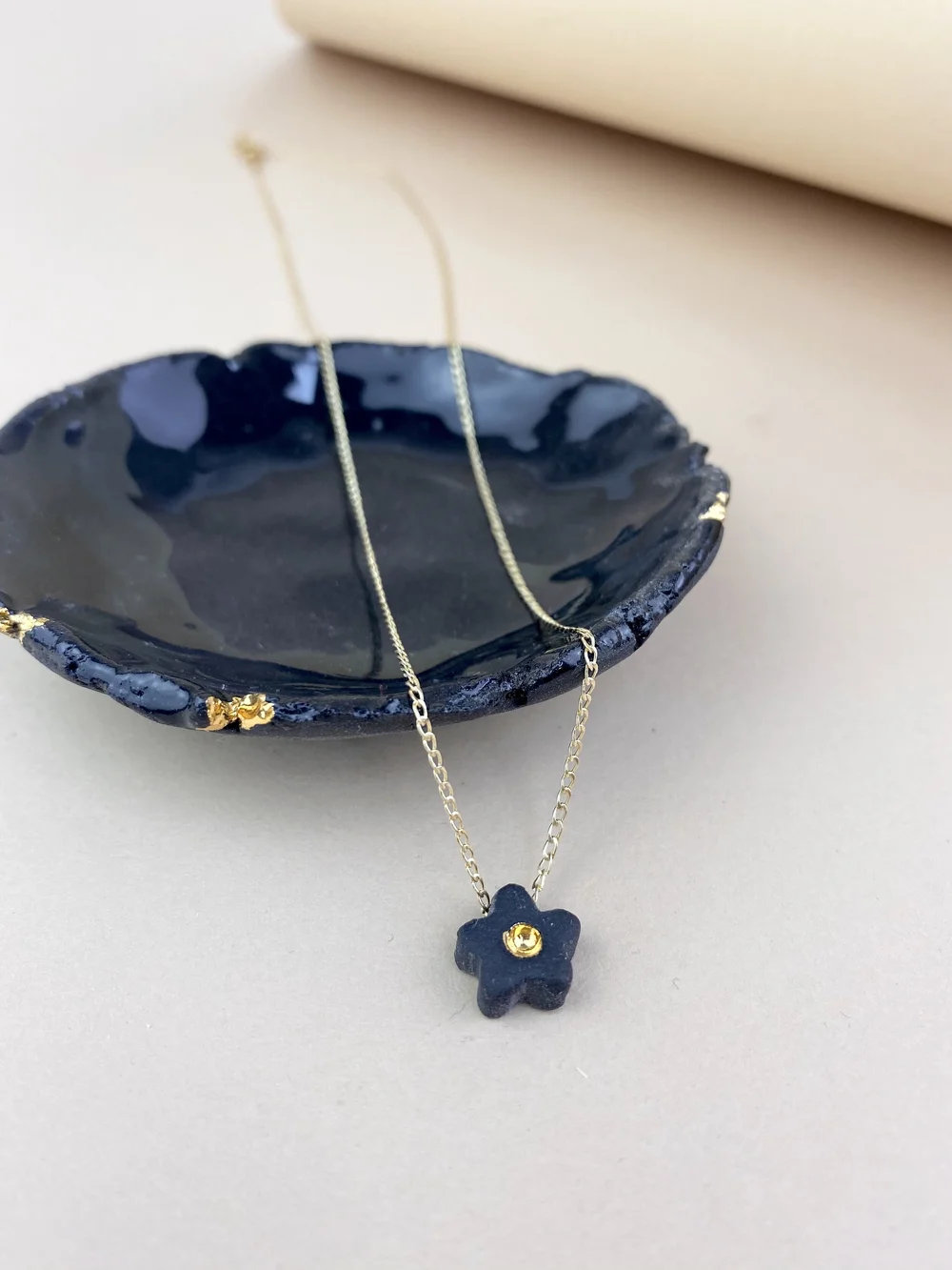 Porcelain Flower Necklace — Barrow PDX