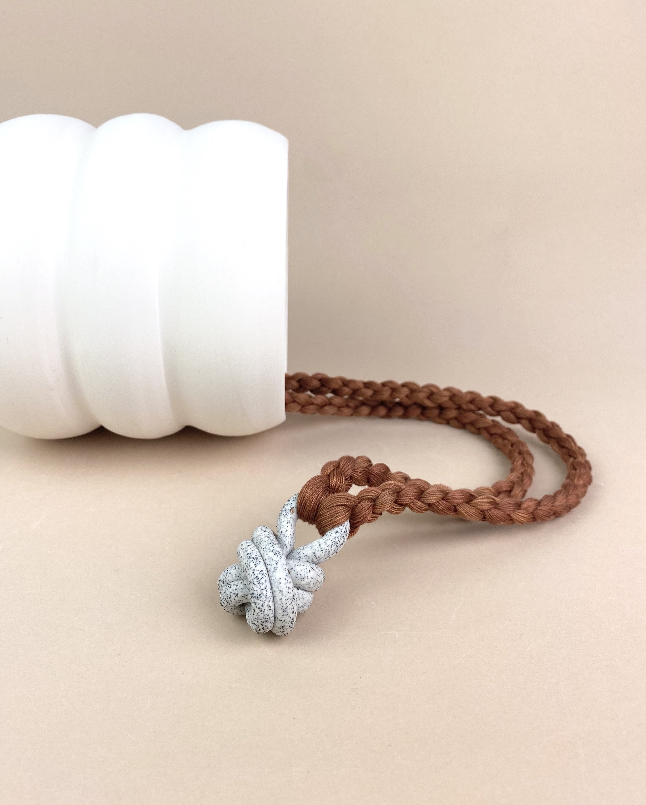 Spring Knot Necklace - multiple colors