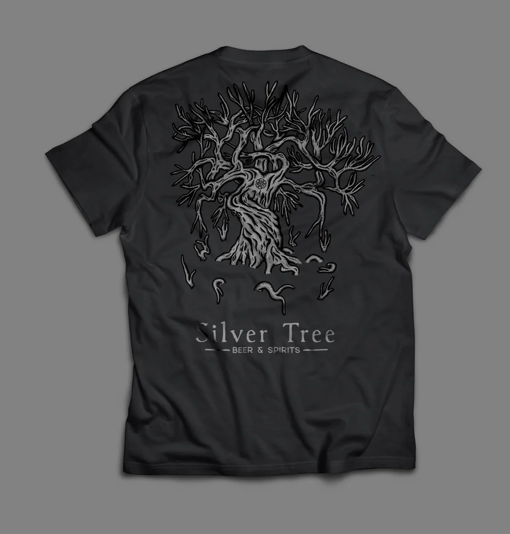 Twisted Tree Pocket T-Shirt