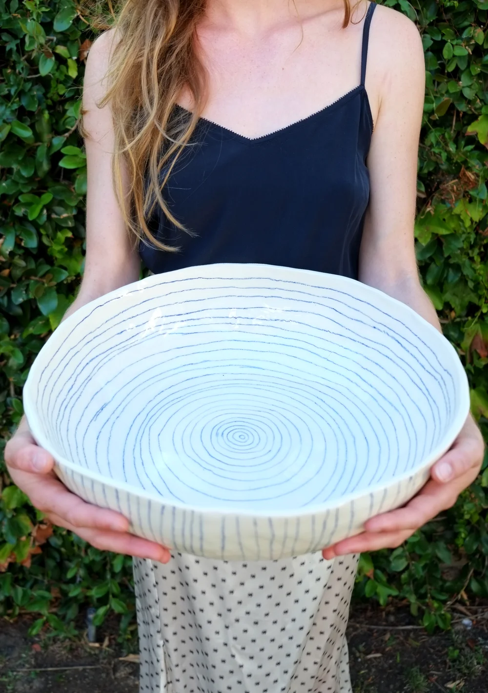 Handmade Extra Large Ceramic Serving Bowl — Rex Design