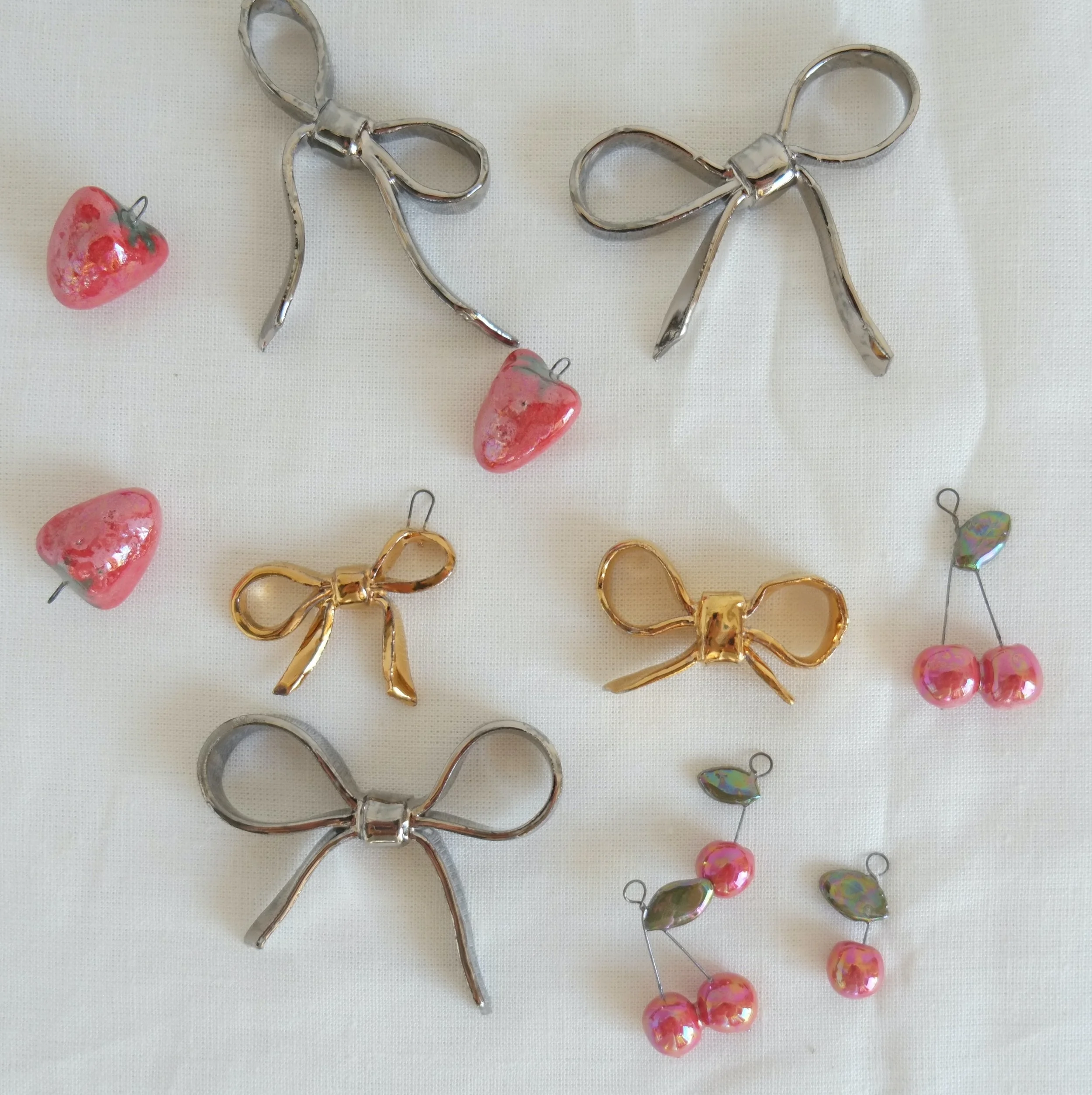 Fruity Porcelain Charms