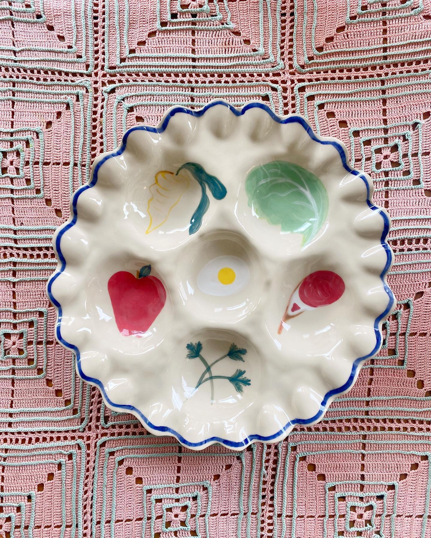 Passover is a time to remember to suffering of our ancestors as well as to recognize all those who are currently suffering today. You can find my Seder Plates on my website now, as well as new Seder Tradition bowls like the Olives for Peace and Orang