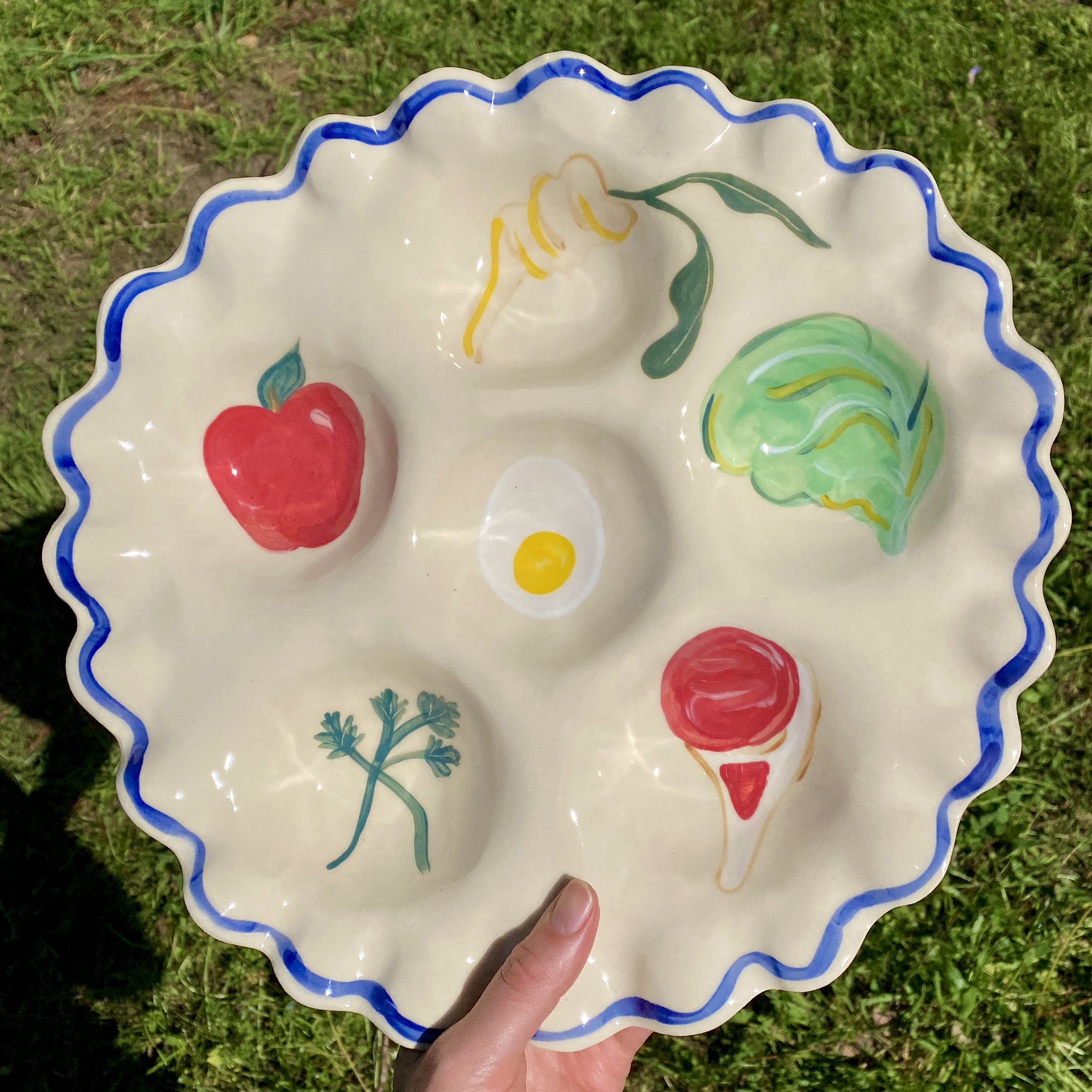 A Unique Seder Plate: Handmade Traditions for a Modern Passover Table