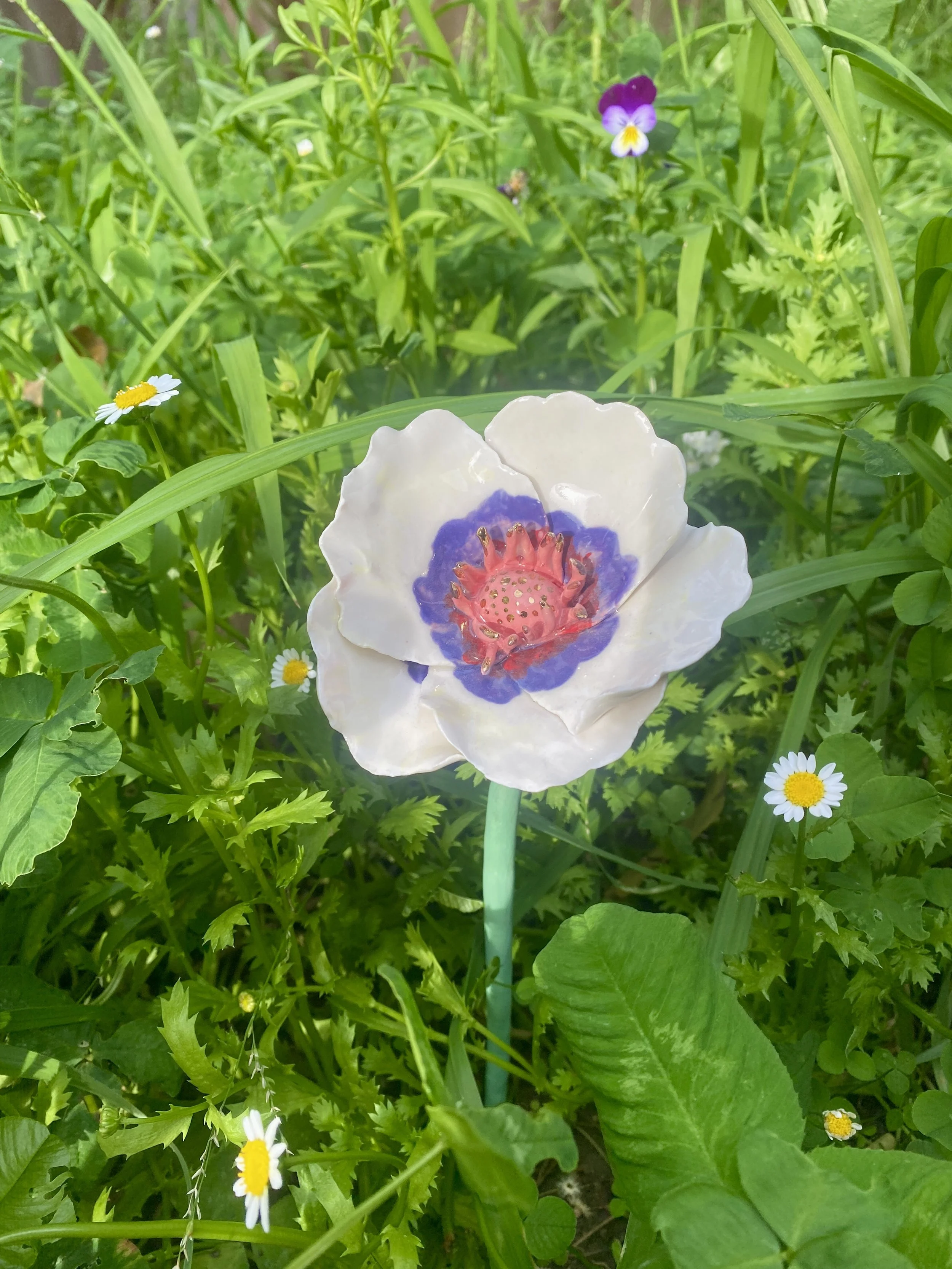 Ceramic Flower Sculpture N3