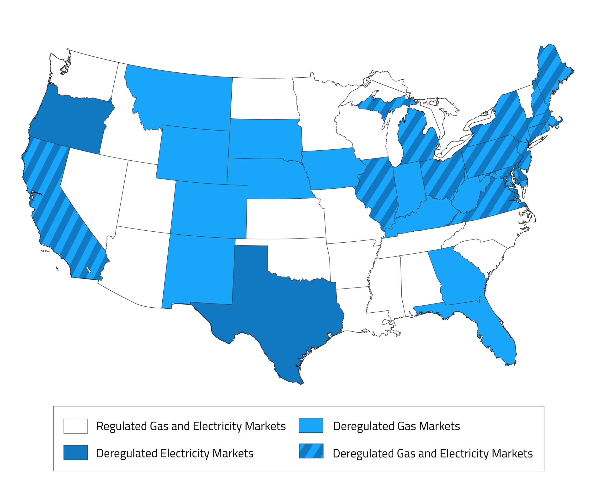 Above are the areas we service and will be entering new states as they become available.