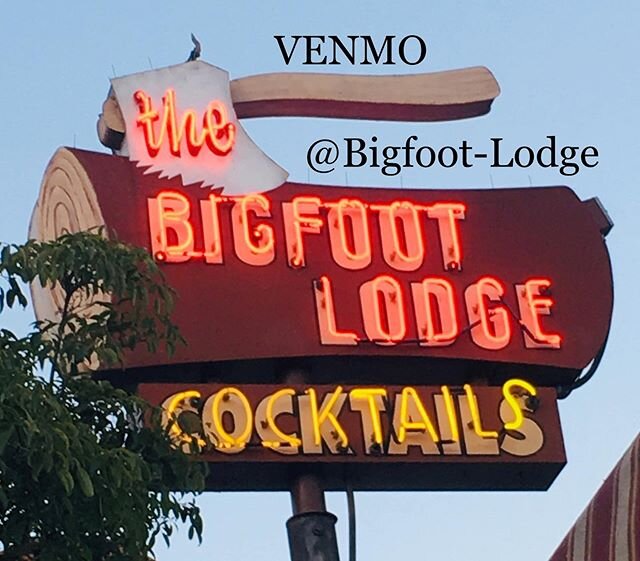 🔥Damn, y&rsquo;all are too kind! Since we have had a good amount of Lodgers ask how they can help here is your chance. Venmo @ Bigfoot-Lodge and all tips will be distributed to our entire staff! We appreciate you being here for us and we will contin