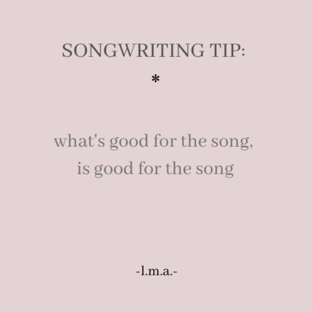 When we are creating, it is best to get out of the way.  We too often 2nd guess our ideas because we think they aren't good enough and abandon a song idea before it has a chance to develop. 

🎶 Write as the observer and suspend judgment for just awh