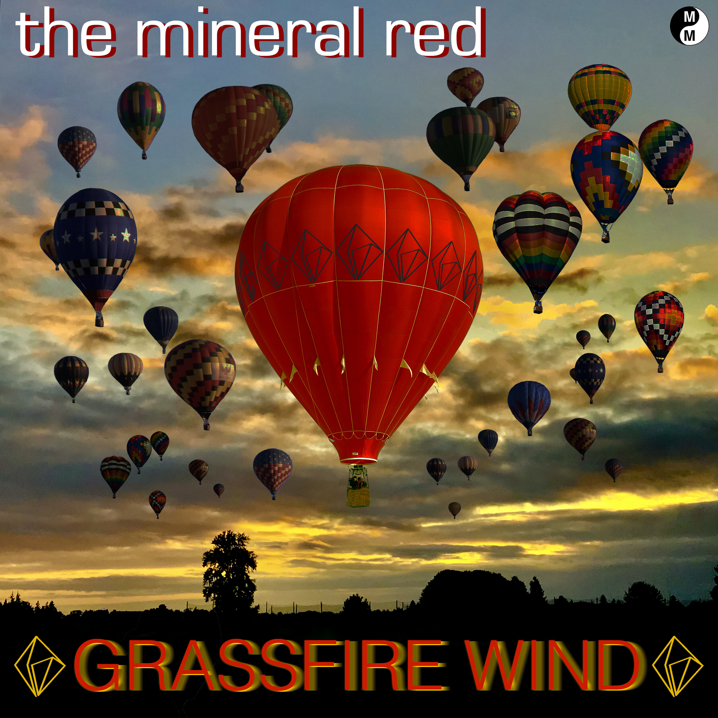 Grassfire Wind (feat. Robert Musso, Mark Daterman &amp; Melanie Silvernail) - The Mineral Red