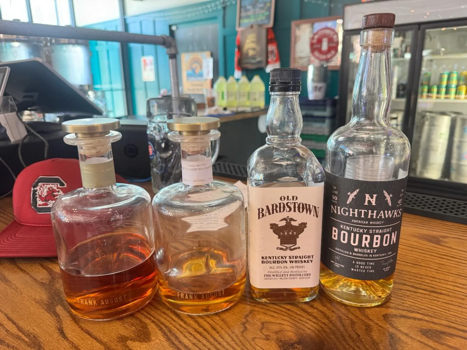 Don&rsquo;t let your whiskey river run dry&hellip; grab some of what were sippin&rsquo; on 🥃✌️

Frank August and Willett Distillery whiskeys available in SC!
Nighthawks Bourbon Available in SC &amp; TN!
#bourbon #kentuckystraightbourbonwhiskey #whis