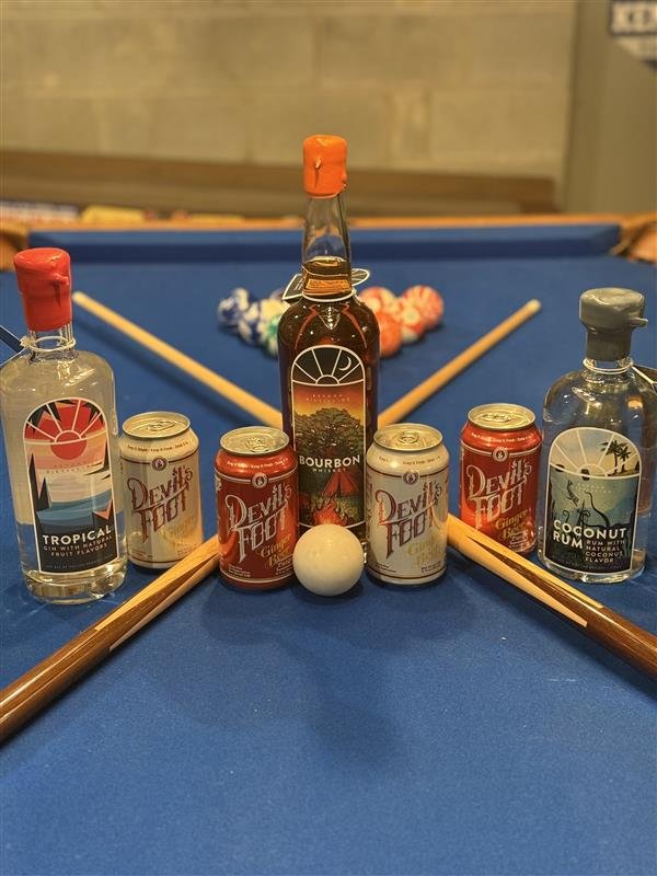 Gin, bourbon, rum&hellip; and the ginger beer keeping this lineup tighter than a perfect rack.
Saddle up &mdash; they call them Mules for a reason. 🎱🐴
#MuleTime #CraftCocktails #GingerBeerMagic #beyonddistilling #devilsfoot #Advintage