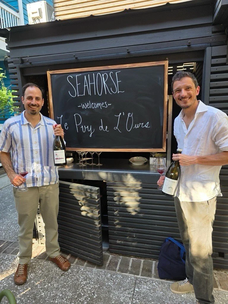 A big thank you to Le Puy de l&rsquo;Ours for spending time with us in the market! 🍷

It&rsquo;s always inspiring to connect face-to-face with the people behind the wines&mdash;especially when they bring such a thoughtful, terroir-driven approach to