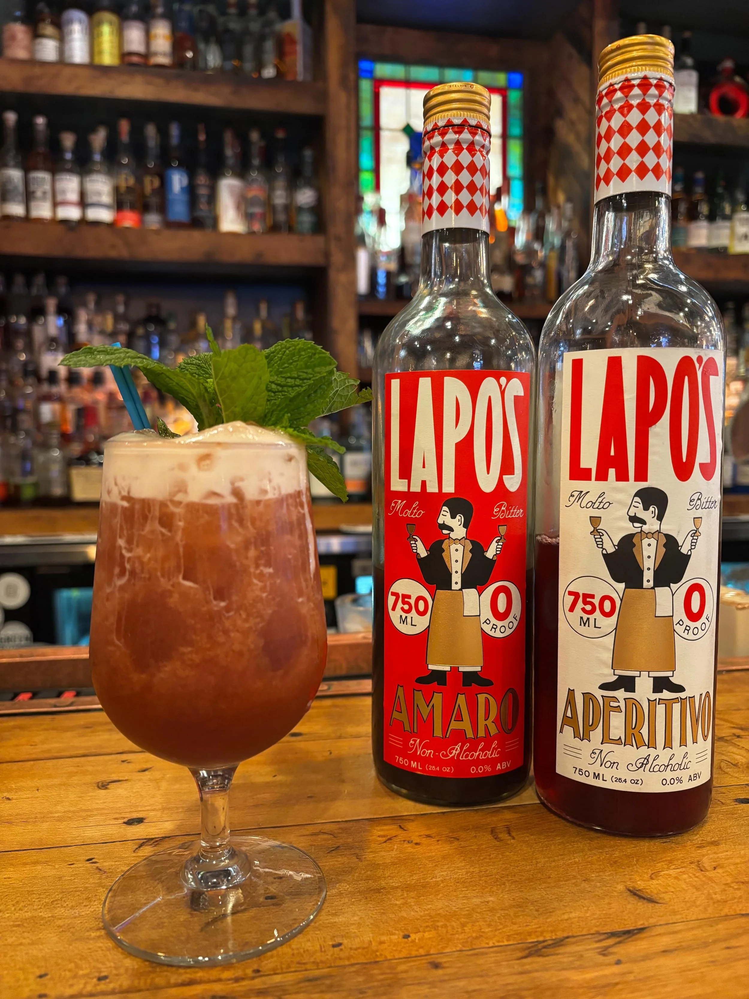 Zero proof, full flavor. 🍊🌿
The NA lineup from Lapo&rsquo;s is bringing all the depth, bitterness, and botanical complexity you want from an aperitivo experience &mdash; without the alcohol.

From the rich, herbal layers of their NA Amaro to the br