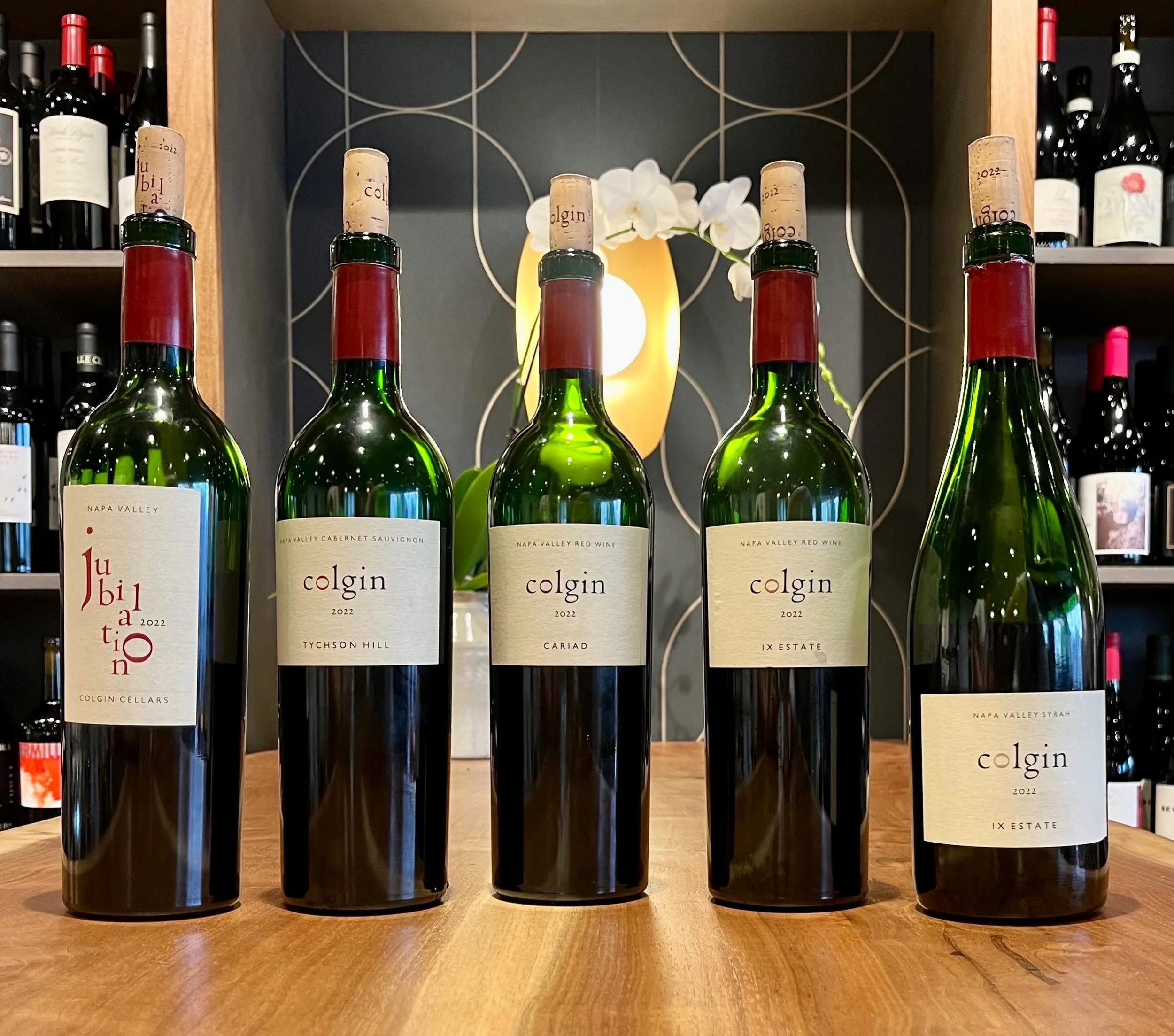A benchmark of Napa Valley refinement, Colgin Cellars delivers depth, precision, and quiet power in every bottle. Crafted from hillside vineyards and small-lot attention, these wines balance intensity with elegance in a way few can match.

A true col
