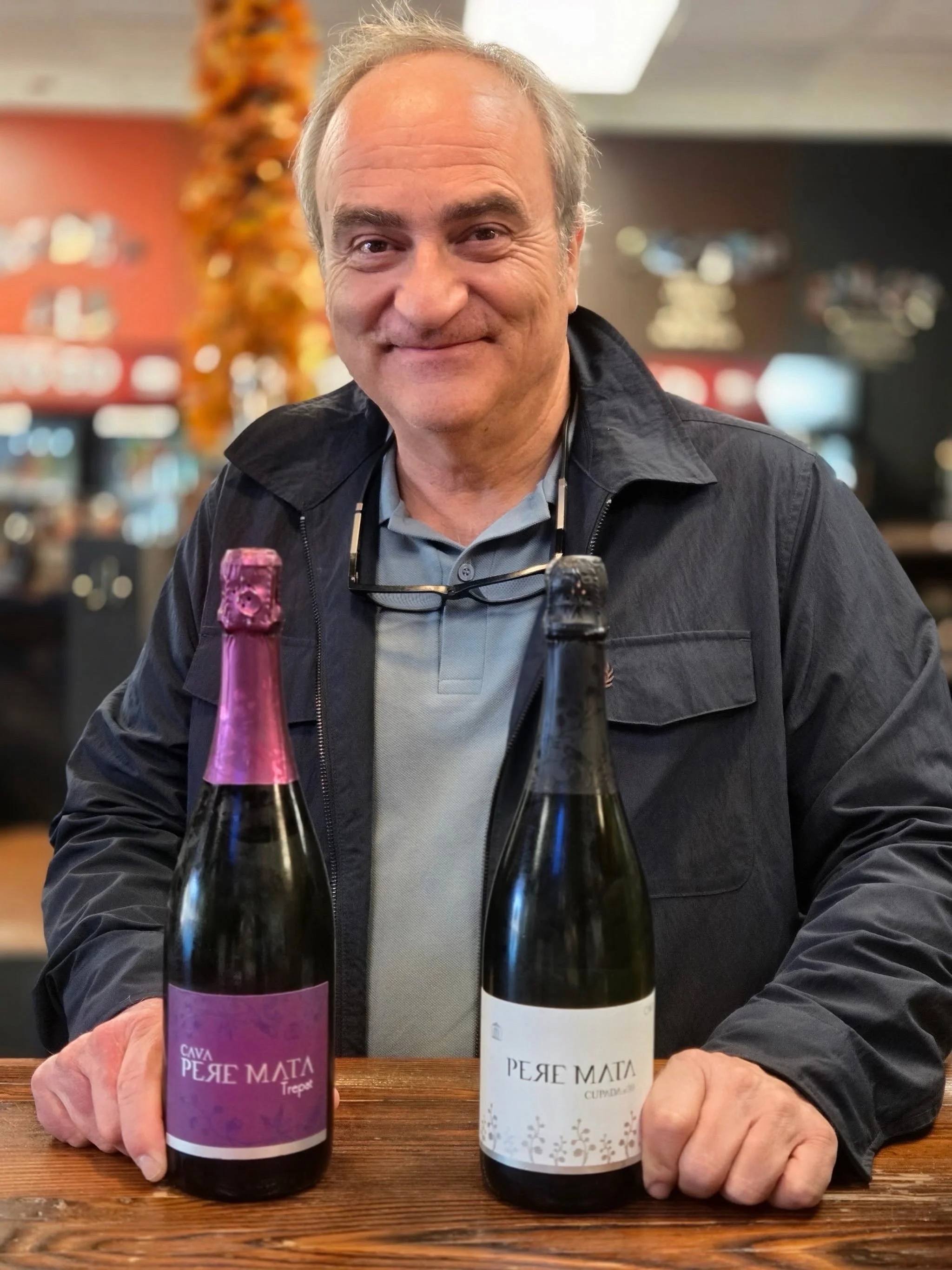 We had the pleasure of welcoming Pere Mata to the market this week, and we&rsquo;re pouring two bottles that show off exactly why Catalan sparkling deserves a spot at your table.

Cava Cupada #30 Brut Nature &lsquo;22
Bone dry, zero dosage, and beaut