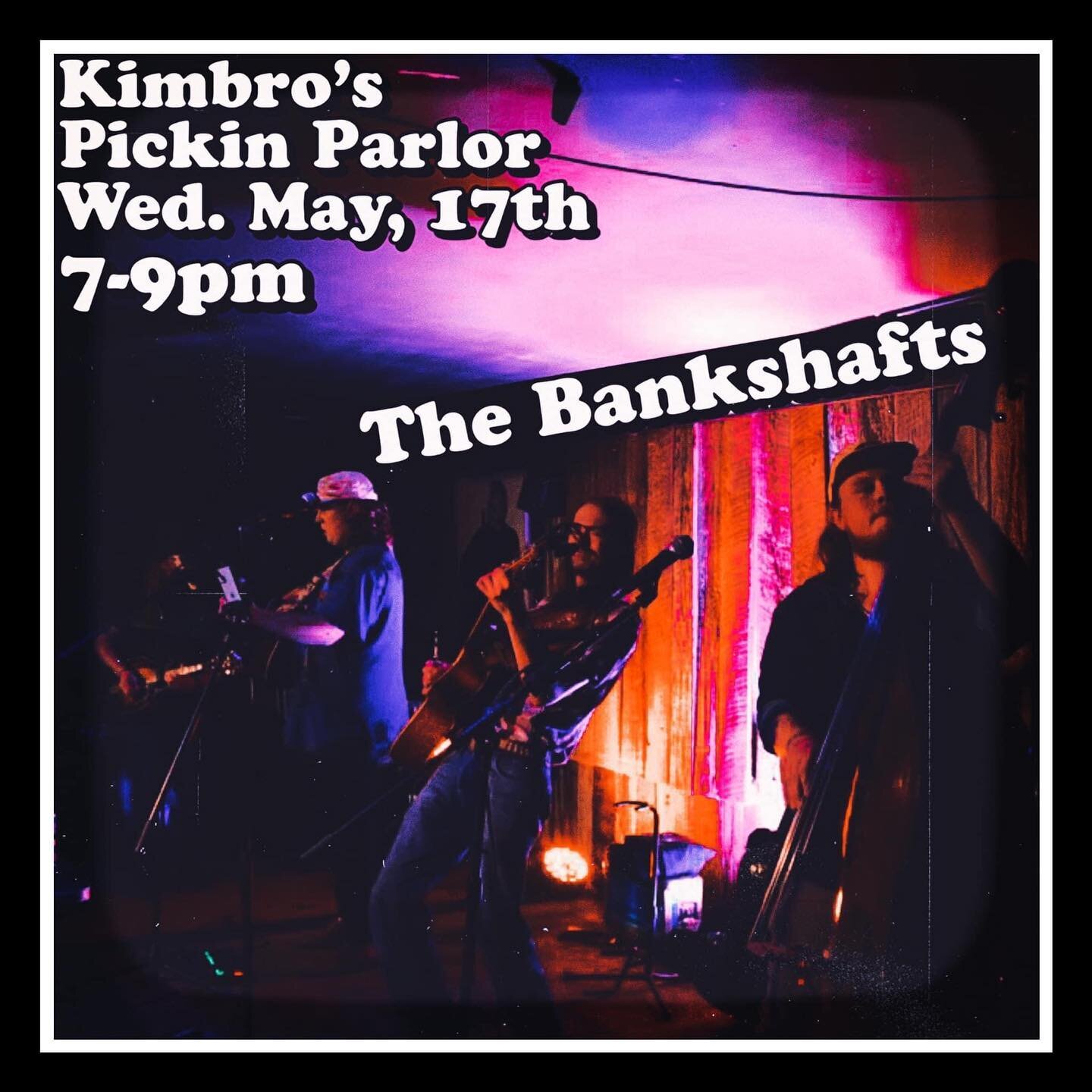 Want some bluegrass?  Our friends the Bankshafts will be dishing it out and laying it on thick tonight at 7pm.  At 9pm, local favorites Samantha Rae and the cats are coming to light the fire under our collective bums with some scorching blues and sou