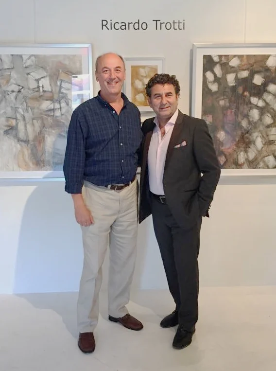 Ricardo Trotti with Eduardo Rubin