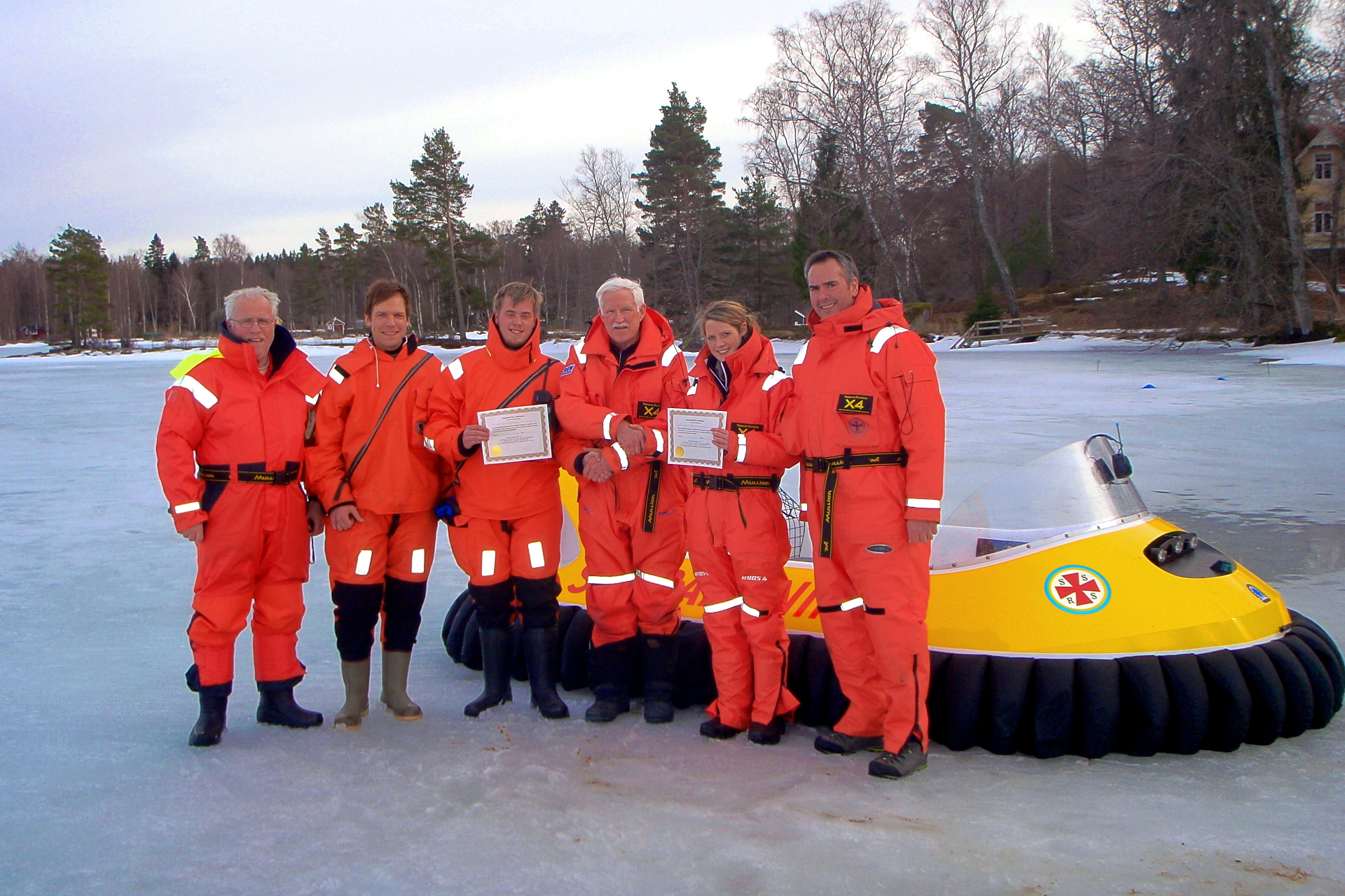 Fleet of 4 passenger Neoteric Craft operated by Swedish Sea Rescue Society