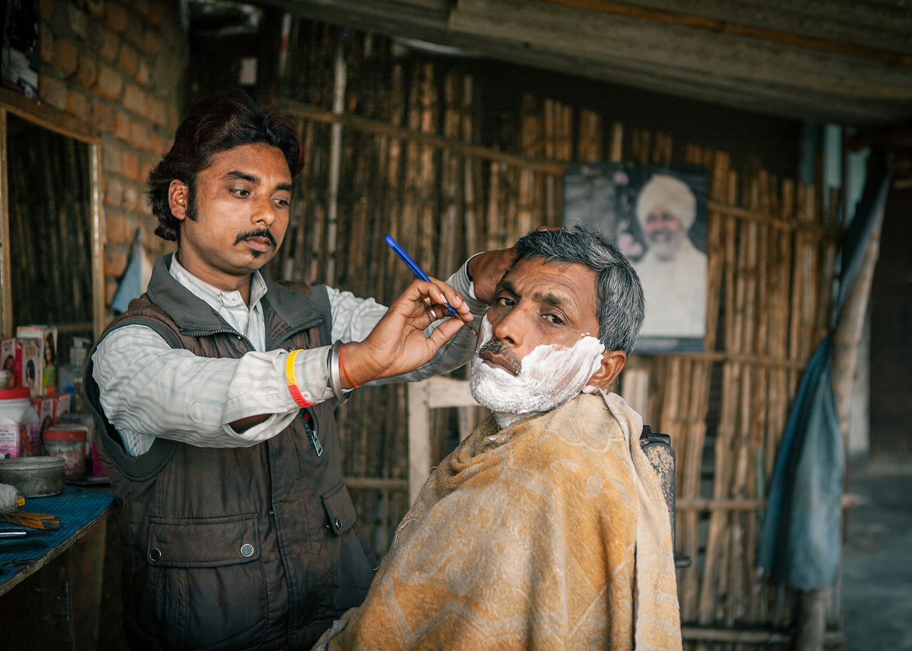 The Barber of Bagahar, Bihar, India