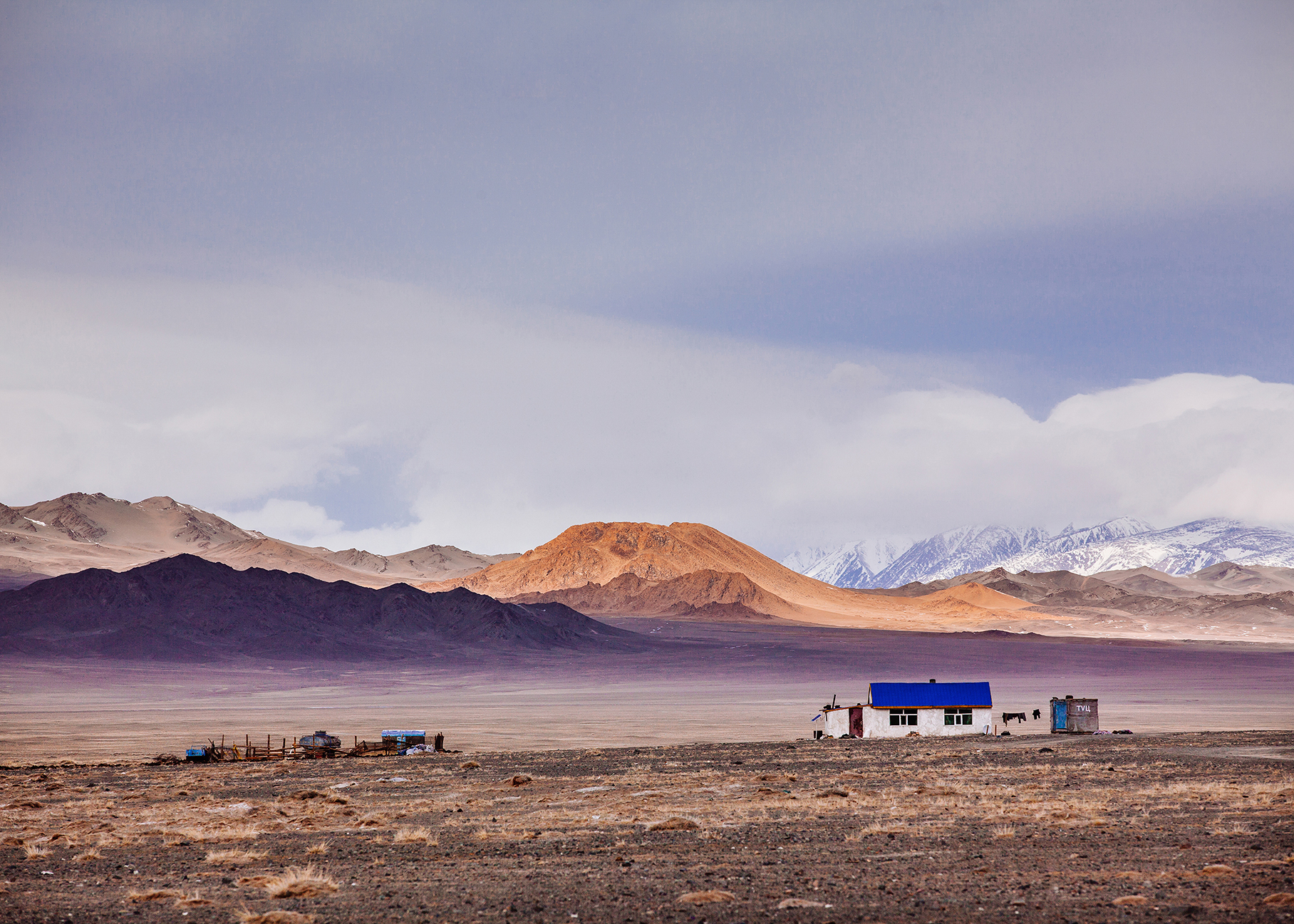 Lonely homestead, Mongolia
