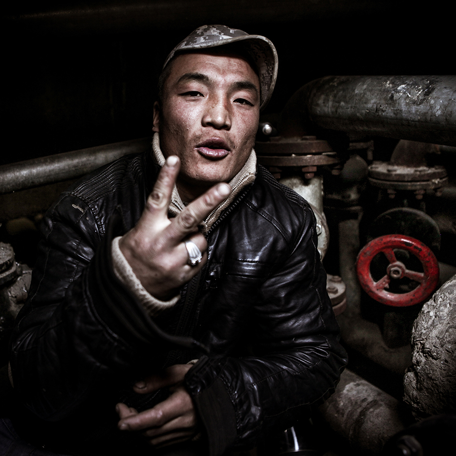 In the sewers beneath Ulanbaatar, Mongolia