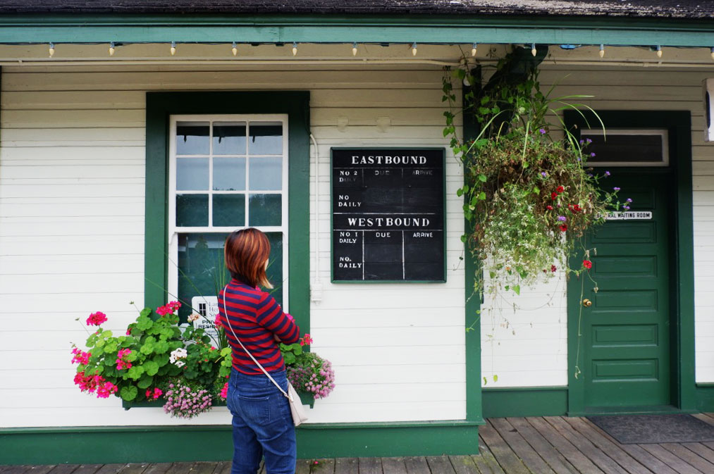 fort langley cn train station