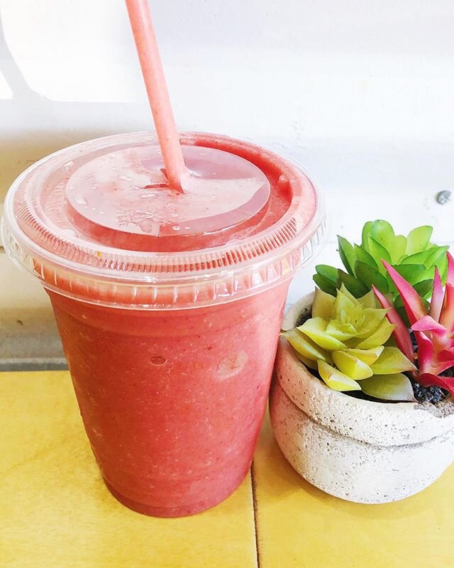 We&rsquo;re still in Mardi Gras recovery mode🥱Refuel your body with one of our fruity nutritious smoothies 🍌🍓