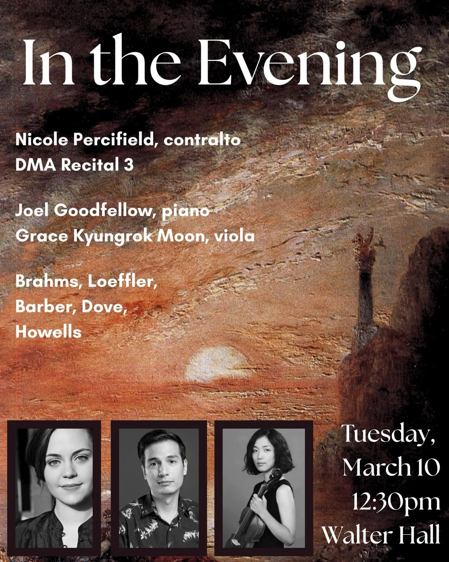 Tomorrow, Tuesday, @ 12:30pm, Walter Hall. Come join us!